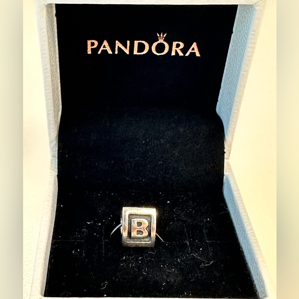 Pandora Moments Letter Charm “B”